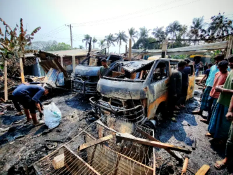 চট্টগ্রামের পটিয়ায় ওয়ার্কশপে অগ্নিকাণ্ড: ৯০ লাখ টাকার ক্ষতি, গাড়ি ও যন্ত্রপাতি পুড়ে ছাই