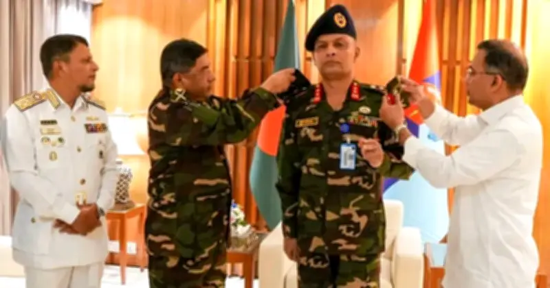 লেফটেন্যান্ট জেনারেল মীর মুশফিকুর রহমান সশস্ত্র বাহিনী বিভাগের নতুন প্রিন্সিপাল স্টাফ অফিসার