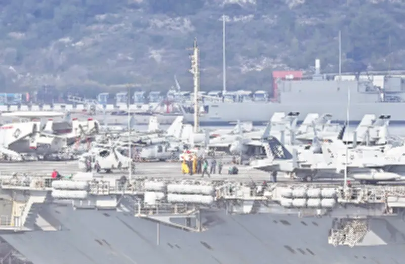 মার্কিন বিমানবাহী রণতরি ভূমধ্যসাগরে, ইরান-যুক্তরাষ্ট্র আলোচনা বৃহস্পতিবার শুরু