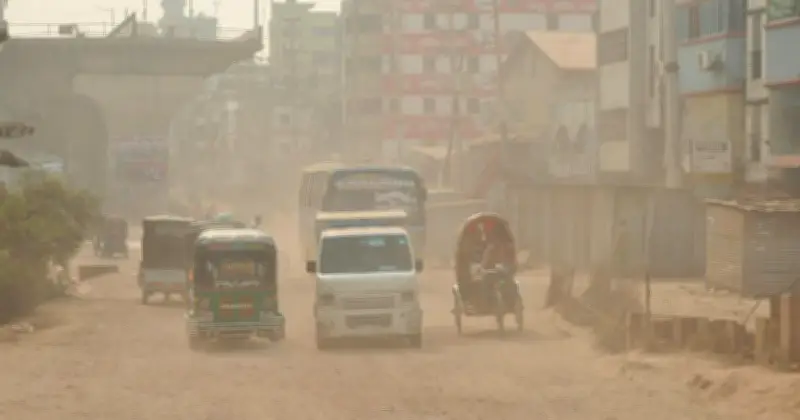 বায়ুদূষণে ঢাকা বিশ্বের চতুর্থ স্থানে, দিল্লি শীর্ষে
