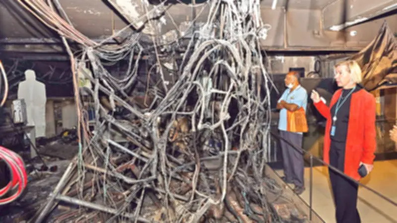 প্রথম আলো ভবনে 'আলো' প্রদর্শনী: পুড়ে যাওয়া স্মৃতি ও গণতন্ত্রের প্রতীক