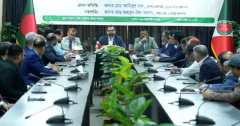 ক্রীড়া ফেডারেশনের আর্থিক সংকট নিরসনে ব্যাংক ও আর্থিক প্রতিষ্ঠানের সহযোগিতা চাইলেন প্রতিমন্ত্রী