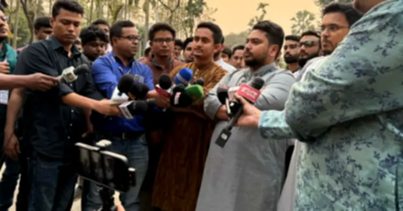 রাষ্ট্রপতির অভিশংসন ও গ্রেফতারের দাবি জানালেন বিরোধী দলীয় চিফ হুইপ নাহিদ ইসলাম