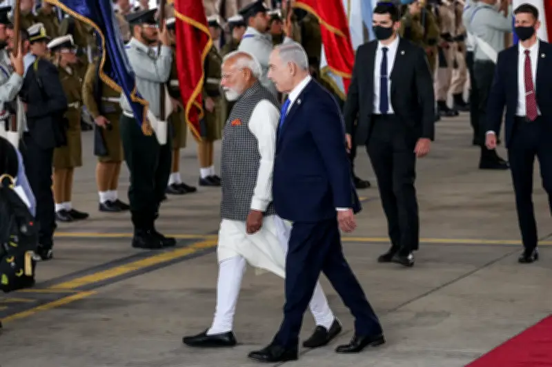 মোদির ইসরায়েল সফরে দ্বিপক্ষীয় সম্পর্কের নতুন অধ্যায়, উত্তেজনার মধ্যেও আলোচনা