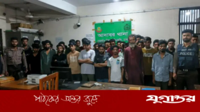 রাজধানীর মোহাম্মদপুর-আদাবরে বিশেষ অভিযানে ১০০ জন আটক