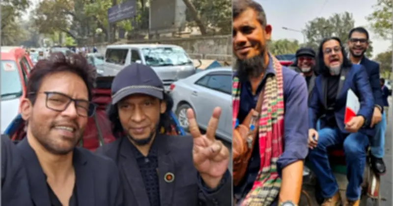 একুশে পদক পাওয়ার পর রিকশায় ফিরলেন ওয়ারফেজ, সামাজিক মাধ্যমে প্রশংসা