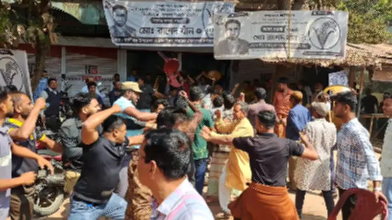 ঝিনাইদহের কালীগঞ্জে বিএনপির দুই পক্ষের সংঘর্ষে পাঁচজন আহত, উত্তেজনা বিরাজ করছে