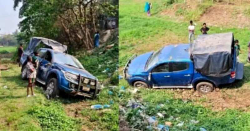 ব্রাহ্মণবাড়িয়ায় পুলিশবাহী পিকআপ দুর্ঘটনা: প্রতিমন্ত্রীর আগমন উপলক্ষে সালাম দিতে যাওয়ার পথে ৭ পুলিশ সদস্য আহত