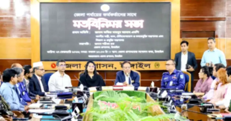 চাঁদাবাজি-টেন্ডারবাজির বিরুদ্ধে কঠোর বার্তা মন্ত্রী ফকির মাহবুব আনামের