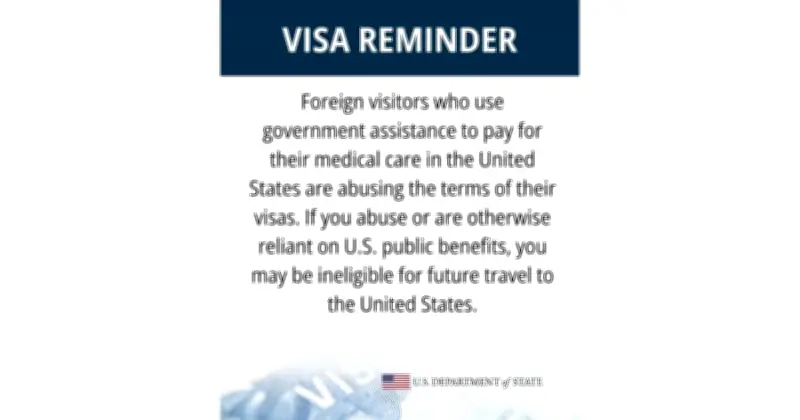 মার্কিন দূতাবাসের সতর্কতা: ভিসা শর্ত লঙ্ঘন করছে যারা যুক্তরাষ্ট্রে সরকারি স্বাস্থ্যসেবা নিচ্ছেন