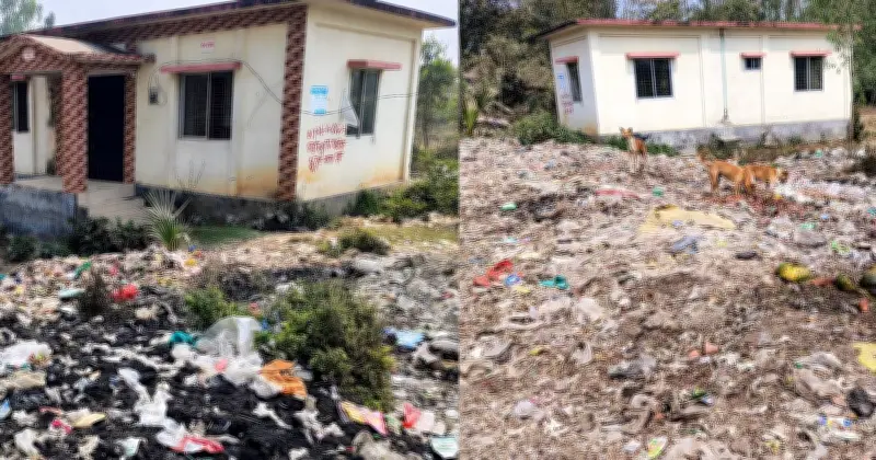 দিনাজপুরের হাটশ্যামগঞ্জ ডাকঘর: আবর্জনা ও দুর্গন্ধে স্থানীয়দের দুর্ভোগ