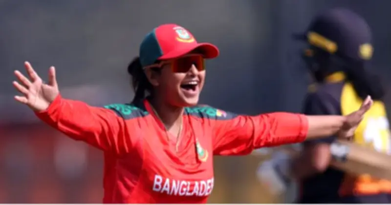 সবহানা মোস্তারীর অসাধারণ পারফরম্যান্সে আইসিসি মহিলা প্লেয়ার অফ দ্য মান্থ পুরস্কার