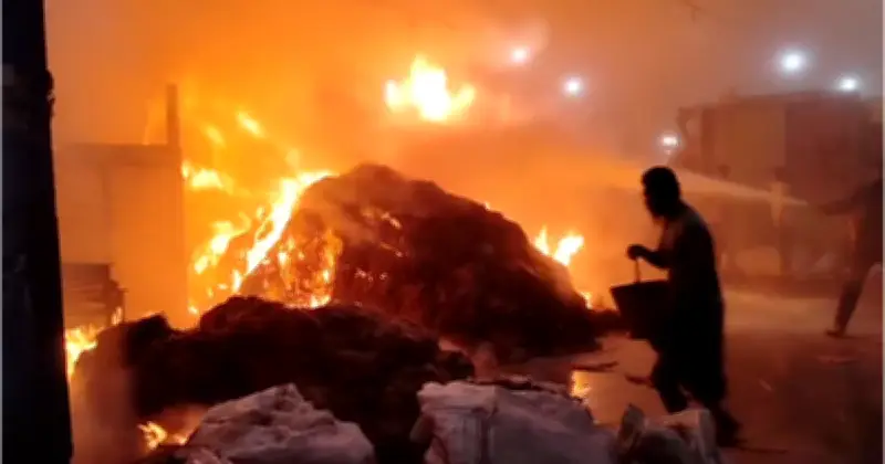 যশোরের রোমান জুট মিলে অগ্নিকাণ্ড: শর্ট সার্কিটে এক কোটি টাকার ক্ষতি, হতাহত নেই