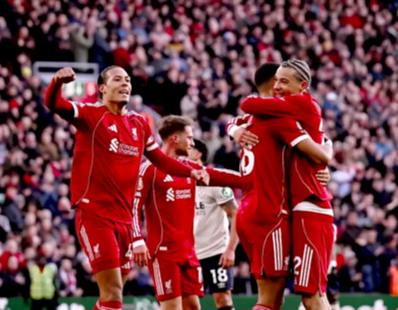 অ্যানফিল্ডে লিভারপুলের ঝড়ো জয়, ওয়েস্ট হামকে ৫-২ গোলে উড়িয়ে দিল