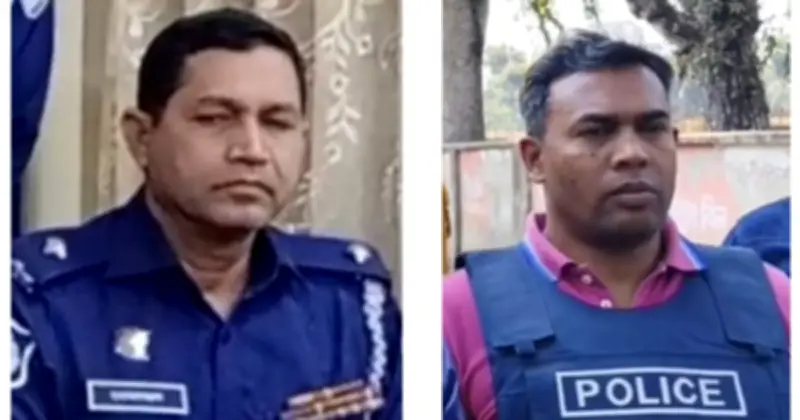 ঝিনাইদহে দায়িত্বে অবহেলার অভিযোগে দুই পুলিশ কর্মকর্তাকে ক্লোজড