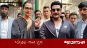 অনন্ত জলিল ও বর্ষার ভোটদান: 'সুন্দর বাংলাদেশ গড়তে চাই' বললেন অভিনেতা