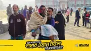 ৯৫ বছর বয়সি দাদা নাতির কোলে চড়ে ভোট দিলেন কুমিল্লায়