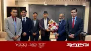 নেপালের পররাষ্ট্রমন্ত্রী বালা নন্দা শর্মা বাংলাদেশের নতুন সরকারের শপথ অনুষ্ঠানে যোগ দিতে ঢাকায়