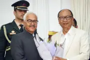 মণিপুরে দুই সম্প্রদায়ের সঙ্গে ভার্চুয়াল বৈঠক করলেন মুখ্যমন্ত্রী খেমচাঁদ সিং