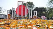 শহীদ মিনারে শ্রদ্ধা নিবেদনে বাধা, রুমিন ফারহানা ফিরে গেলেন ফুল না দিয়েই