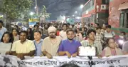 ঢাবি শিক্ষার্থীর ওপর পুলিশি হামলার প্রতিবাদে গণতান্ত্রিক ছাত্রজোটের বিক্ষোভ মিছিল