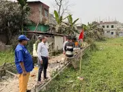 নারায়ণগঞ্জের ফতুল্লায় কল্যাণী খাল দখলমুক্তকরণে সীমানা নির্ধারণ শুরু