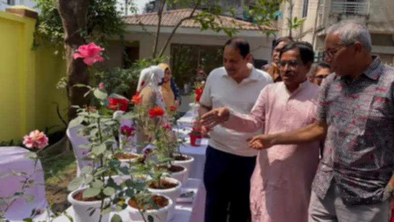 কুমিল্লায় বীর মুক্তিযোদ্ধার স্মরণে অনন্য গোলাপ প্রদর্শনী, মুগ্ধ দর্শনার্থীরা