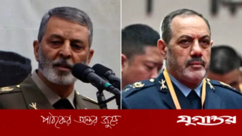 ইরানের প্রতিরক্ষামন্ত্রী ও সশস্ত্র বাহিনীর প্রধান যুক্তরাষ্ট্র-ইসরাইল হামলায় নিহত