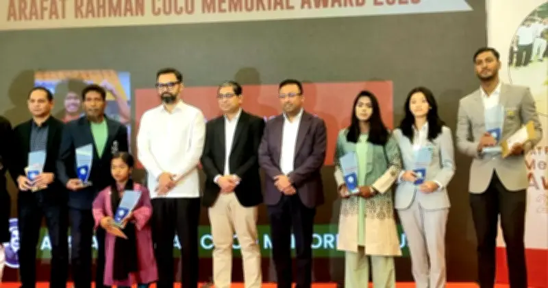 প্রথমবারের মতো ক্রীড়াবিদদের সম্মাননা দিল আরাফাত রহমান কোকো মেমোরিয়াল ট্রাস্ট ফাউন্ডেশন
