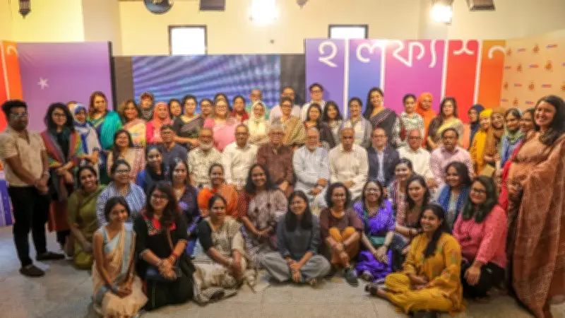 ধানমন্ডিতে হাল ফ্যাশনের ঈদ ফিয়েস্তা উদ্বোধন, উপস্থিত ছিলেন আজরা মাহমুদ-রুনা খান