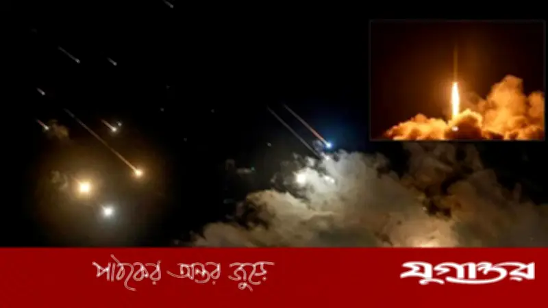 ইরানের মিসাইল হামলায় ইসরাইলে সাইরেন, তেলআবিবে সরাসরি আঘাতের খবর