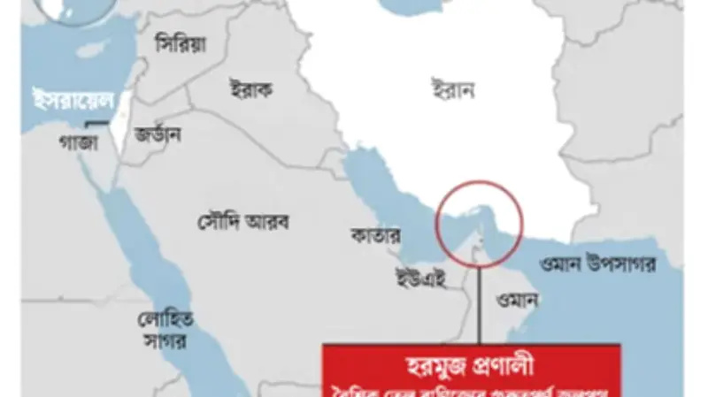 হরমুজ প্রণালি বন্ধের হুঁশিয়ারিতে বাংলাদেশের জ্বালানি আমদানিতে অনিশ্চয়তা