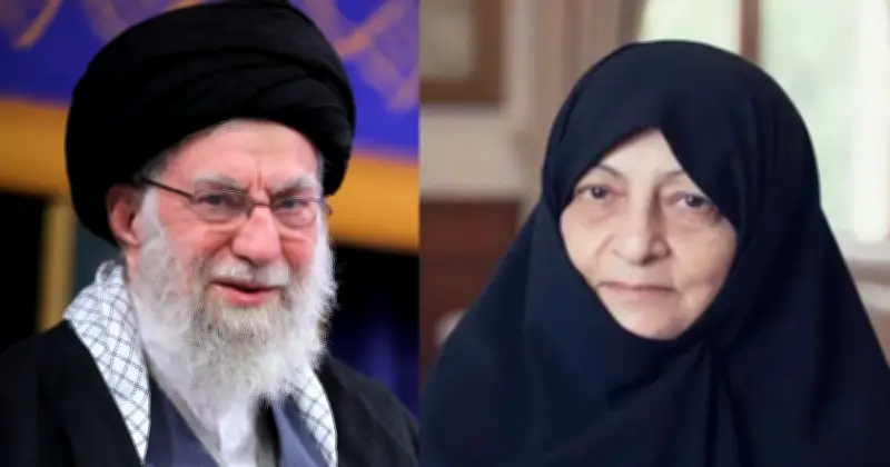 ইরানের সর্বোচ্চ ধর্মীয় নেতার স্ত্রী মানসুরেহ খোজাসতেহ বাগেরজাদেহ আহত অবস্থায় মৃত্যুবরণ করেছেন