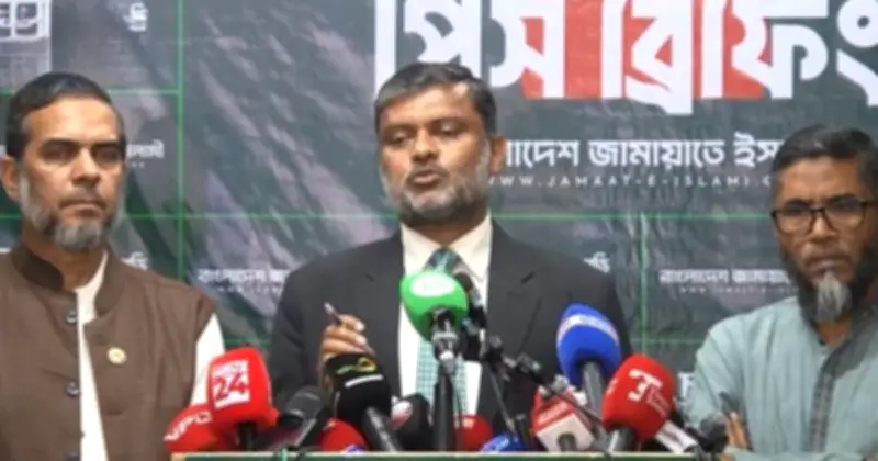 জামায়াত নেতার প্রশ্ন: গণভোট বাতিলের দাবি হলে জাতীয় নির্বাচন বাতিলের কথা বলা হয় না কেন?