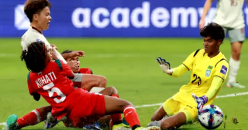 বাংলাদেশের সাহসী অভিষেক: চীনের কাছে ২-০ গোলে হারলেও ইতিহাস সৃষ্টি