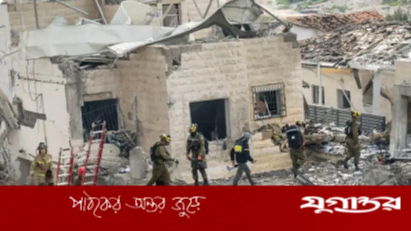 ইরানের ক্ষেপণাস্ত্র হামলায় ইসরাইলের মধ্যাঞ্চলে আহত অন্তত পাঁচজন