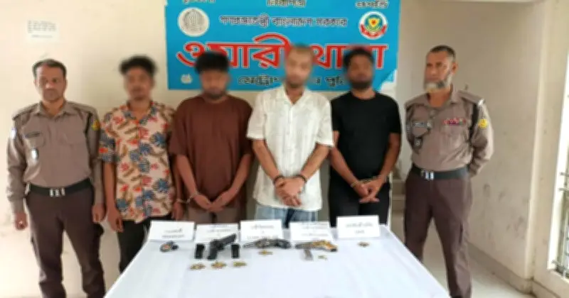 ওয়ারীর স্বামীবাগে মাদকবিরোধী অভিযানে ডিএনসি কর্মকর্তাকে গুলি: ৪ গ্রেফতার, অস্ত্র উদ্ধার