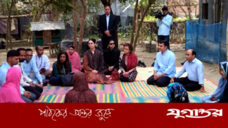 ময়মনসিংহে ব্র্যাক কর্মসূচি পরিদর্শনে প্রধানমন্ত্রী কন্যা জাইমা রহমান