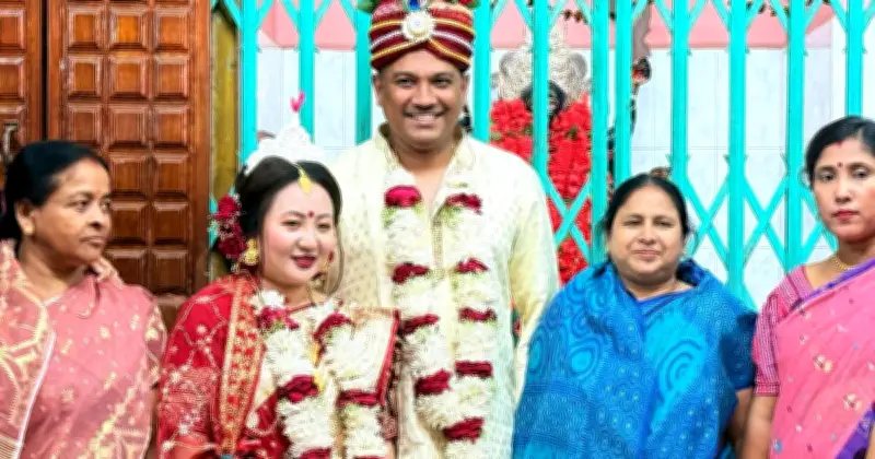 প্রেমের টানে ফিলিপাইন থেকে ফেনীতে এসে প্রেমিককে বিয়ে করেছেন তরুণী জেনি