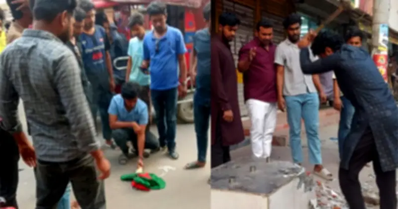 মাগুরায় নিষিদ্ধ আওয়ামী লীগ অফিস উদ্বোধন নিয়ে উত্তেজনা, অগ্নিসংযোগ ও আটক