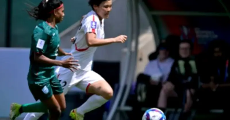 এএফসি নারী এশিয়ান কাপে বাংলাদেশের প্রতিরোধ ভেঙে উত্তর কোরিয়ার জয়