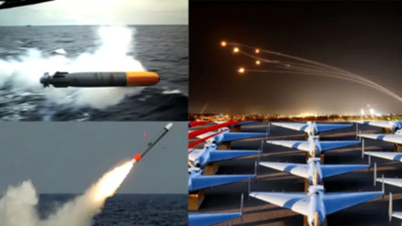 মধ্যপ্রাচ্য সংঘাতে ব্যবহৃত অস্ত্র: ব্যালিস্টিক মিসাইল থেকে কামিকাজে ড্রোন