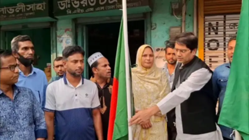 মাগুরায় আওয়ামী লীগের কার্যালয়ে পতাকা উত্তোলনের ঘটনায় মামলা, গ্রেপ্তার ৪