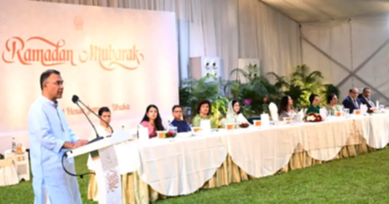 প্রধানমন্ত্রী তারেক রহমানের কূটনৈতিক ইফতার: পারস্পরিক সম্মান ও সহযোগিতার উপর জোর