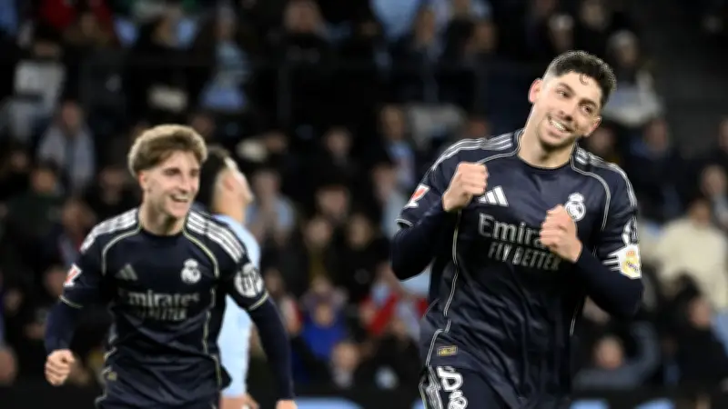 ৯৫তম মিনিটে ভালভের্দের গোলে রিয়াল মাদ্রিদের জয়, লা লিগায় বার্সেলোনার সাথে পয়েন্টের ব্যবধান কমল