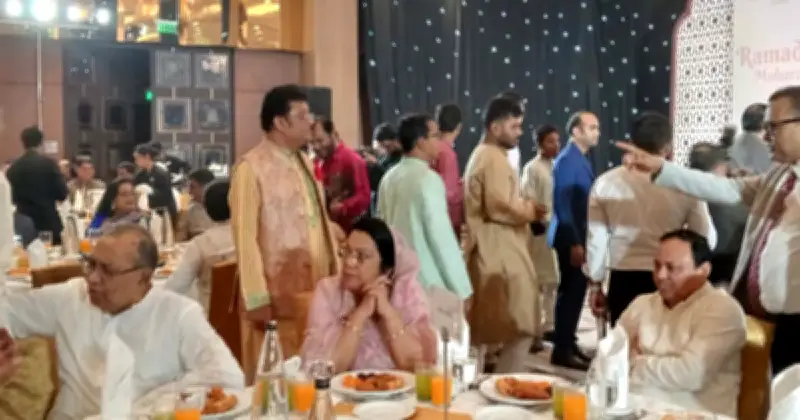 ঢাকার রূপসী বাংলায় ভারতীয় হাইকমিশনের ইফতার মাহফিলে মন্ত্রী আফরোজা খানম