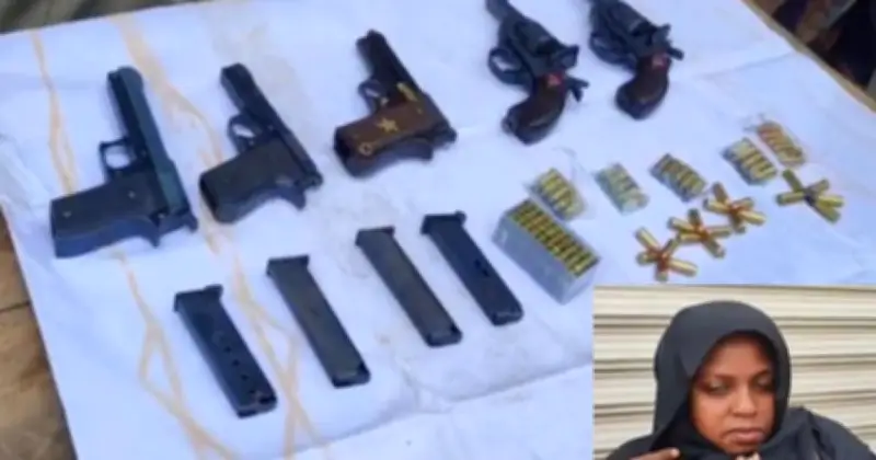 খুলনায় নারীসহ পাঁচটি পিস্তল ও ৯৬ রাউন্ড গুলি উদ্ধার, মাদক চোরাচালানের তথ্যে অভিযান