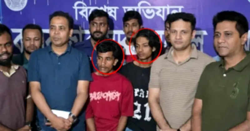 কক্সবাজারে চাঁদার জন্য ব্যবসায়ী হত্যার প্রধান আসামি জিসান ও বাদশা গ্রেপ্তার