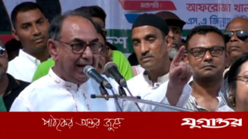 দেশে অরাজকতা নয়, সরকারকে কাজ করতে দিন: বিএনপি নেতা মির্জা আব্বাসের আহ্বান