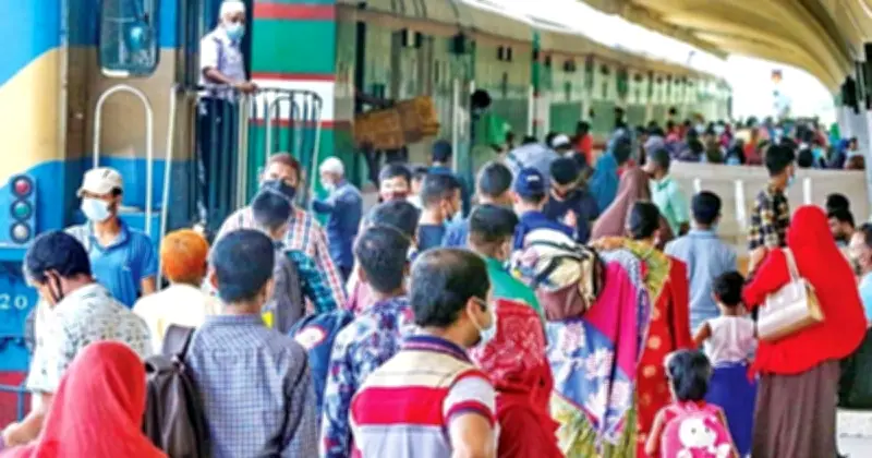 ঈদে ট্রেনের অগ্রিম টিকিট বিক্রি শুরু, ১৯ মার্চের জন্য অনলাইনে বিক্রি চলছে